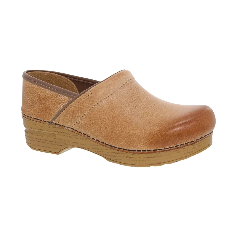 Dansko Women's Professional - Honey Distressed Waterproof Hiking Boot Design  