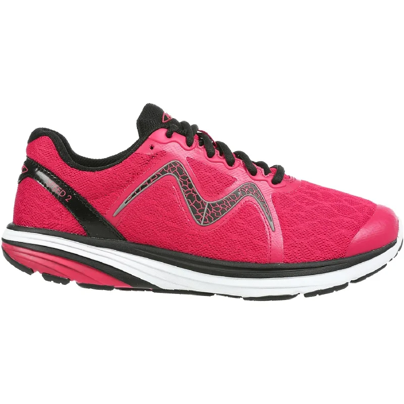 Women's MBT Speed 2 Chili Red Mesh Elastic - Sided Chelsea Look  