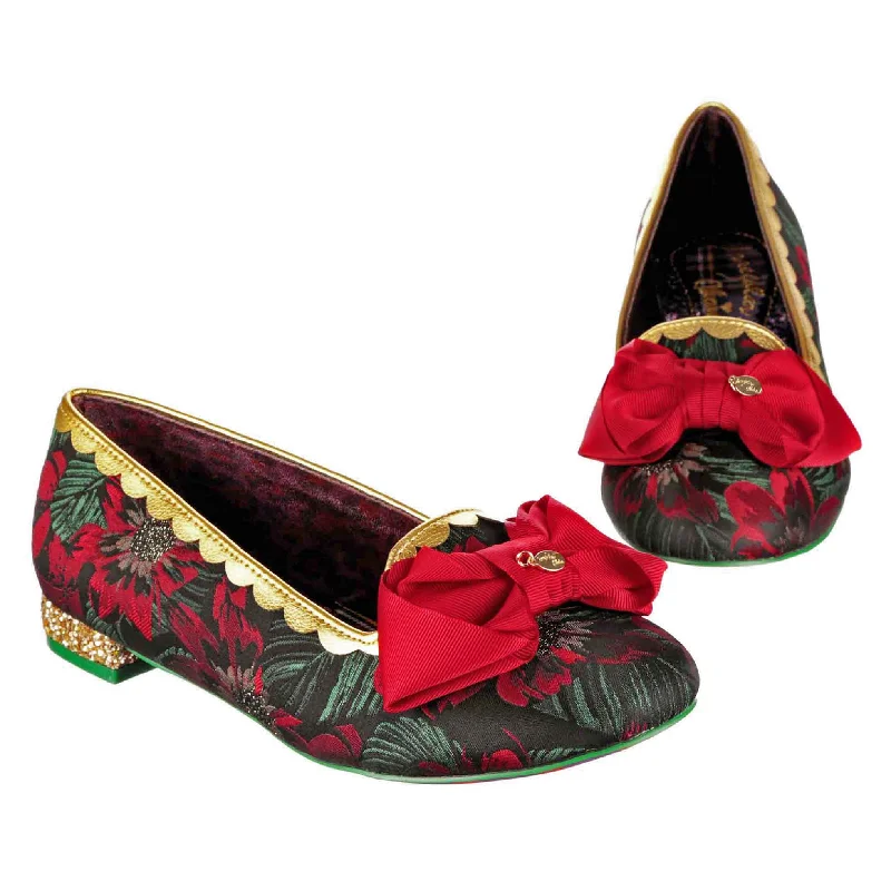 Sulu Wide Fit Memory - Foam Slipper Look  