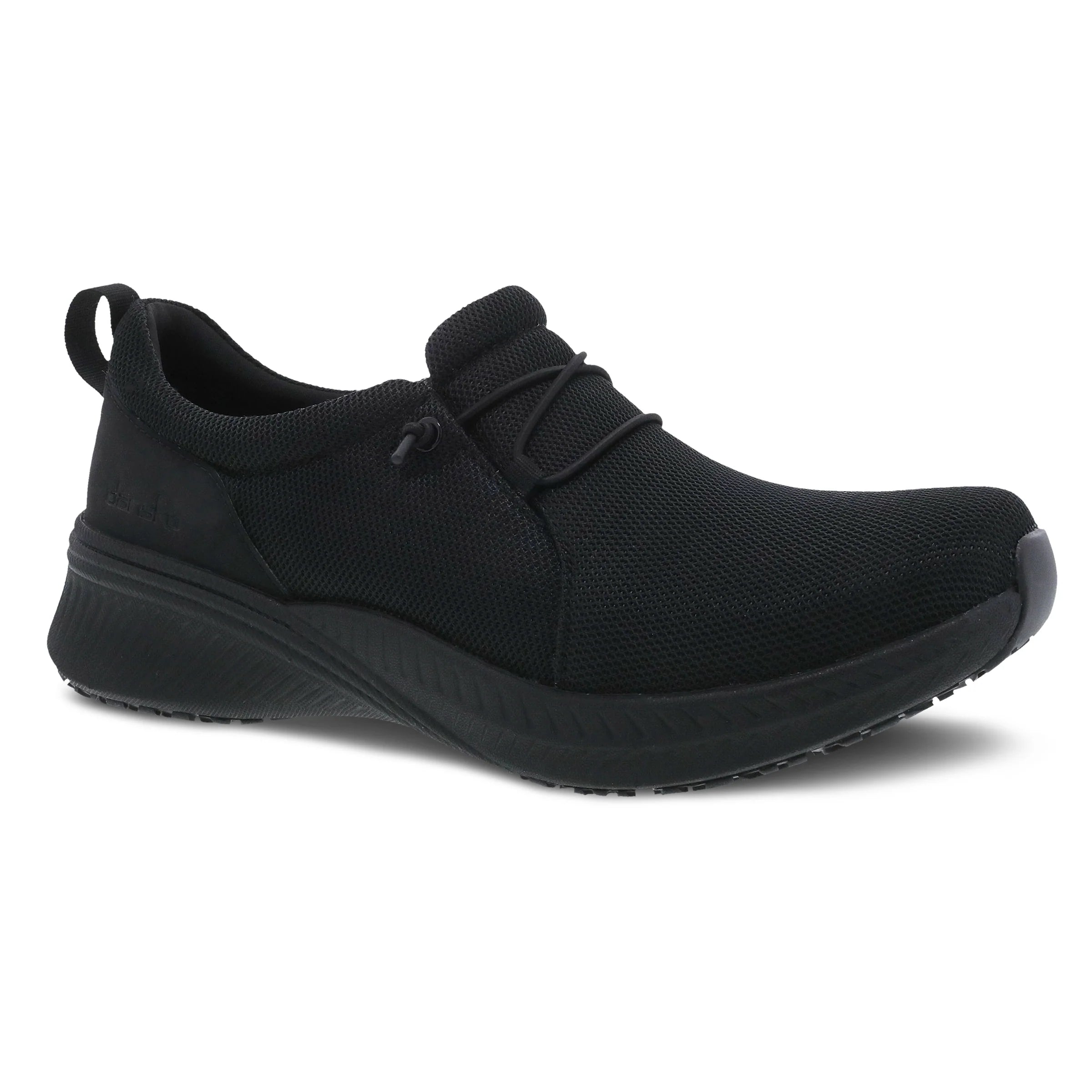 WOMEN'S DANSKO MARLEE SLIP-RESISTANT SHOE | BLACK Beaded Moccasin Design 