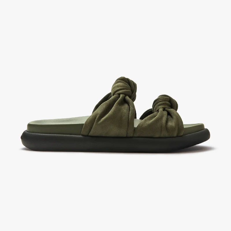 Knotty Marshmallow - Olive Smart - Shoe Functionality Style  