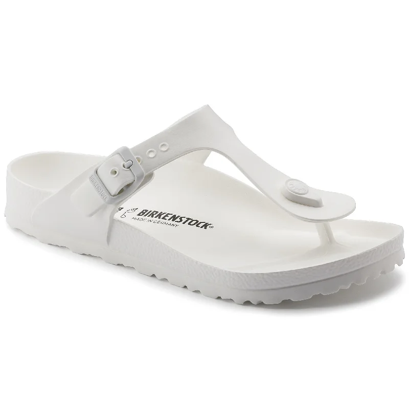 BIRKENSTOCK GIZEH ESSENTIALS WHITE EVA Tech - Inspired Sneaker Look  