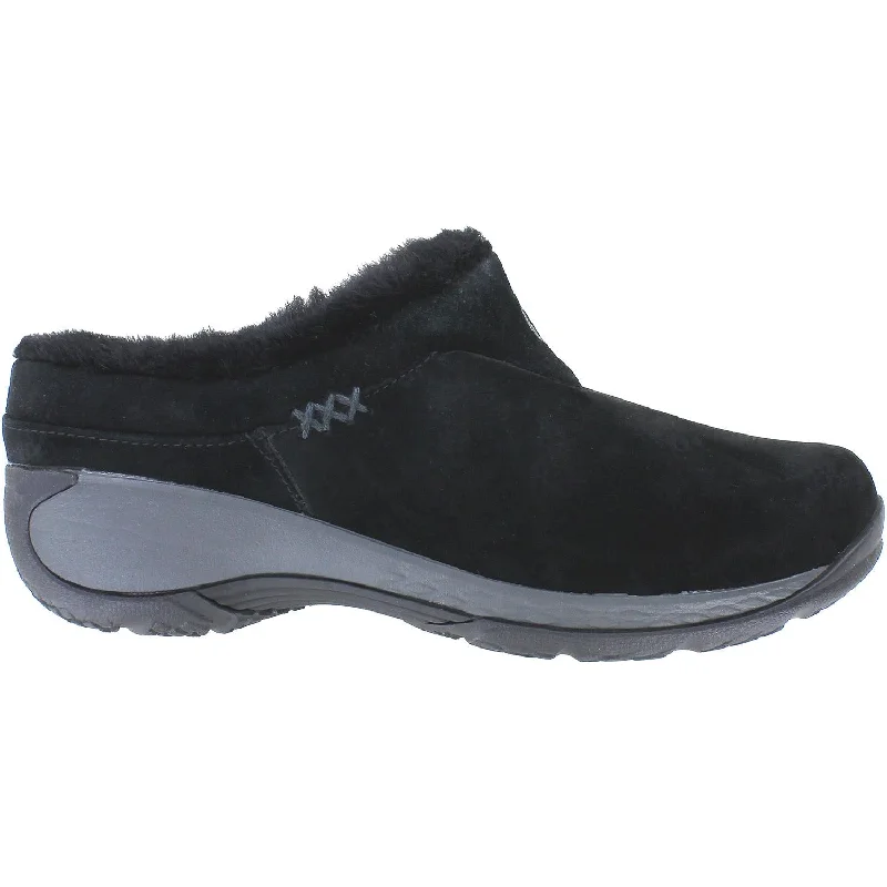 Women's Merrell Encore Q2 Ice Black Suede Hiking Boot Durability Style  