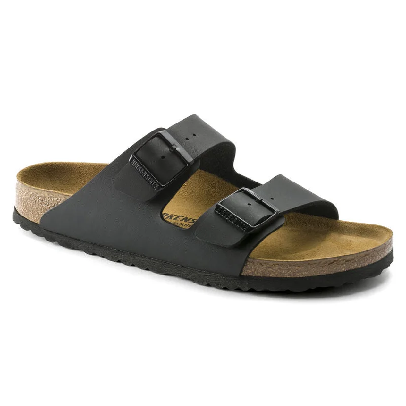 Birkenstock Arizona Birko-Flor Regular/Wide Leather Driving Shoe Style  