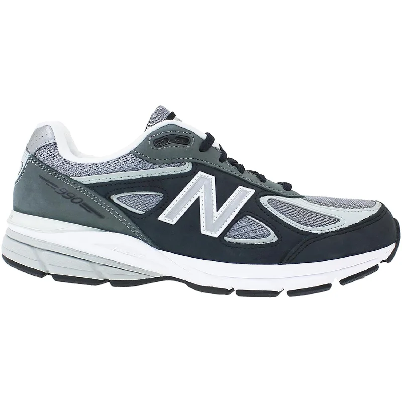 Men's New Balance M990XG4 Running Shoes Magnet/Silver Mink Pigskin/Mesh Casual Loafer Style          