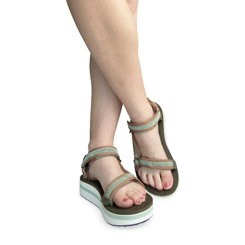 Flatform Universal Mesh Print Tassel Driving Shoe Look 