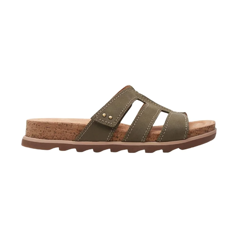 Clarks Women's Yacht Coral Sandal - Olive Waterproof Hiking Boot Design  