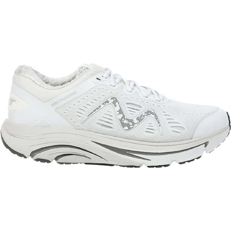 Women's MBT GTC-2000 White Mesh Monochromatic Shoe Look  