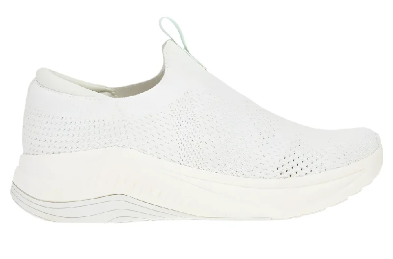 WOMEN'S DANKSO PEP SLIP ON | WHITE Distressed Leather Shoe Style  