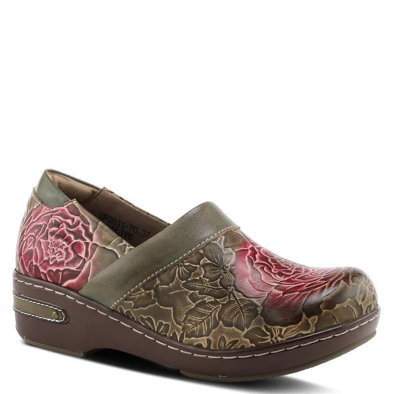 L`ARTISTE ELKAYJAY SLIP-ON CLOGS Bespoke Shoe Aesthetic 