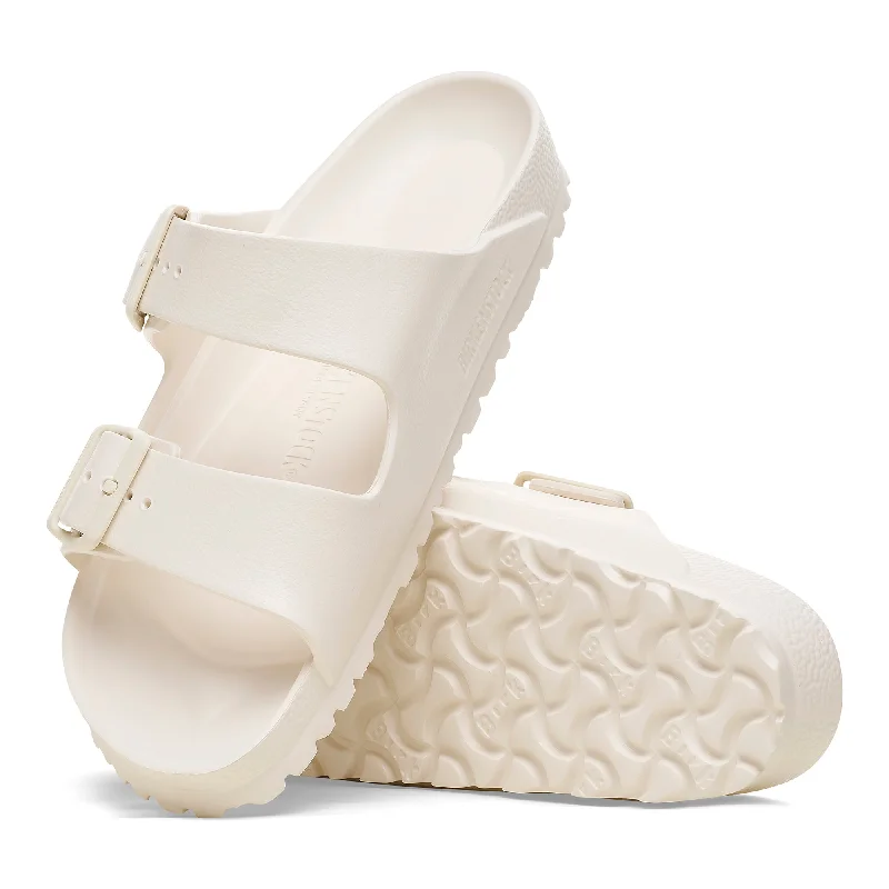 Women's Birkenstock Arizona Eva Color: Eggshell Inflatable Shoe Look 