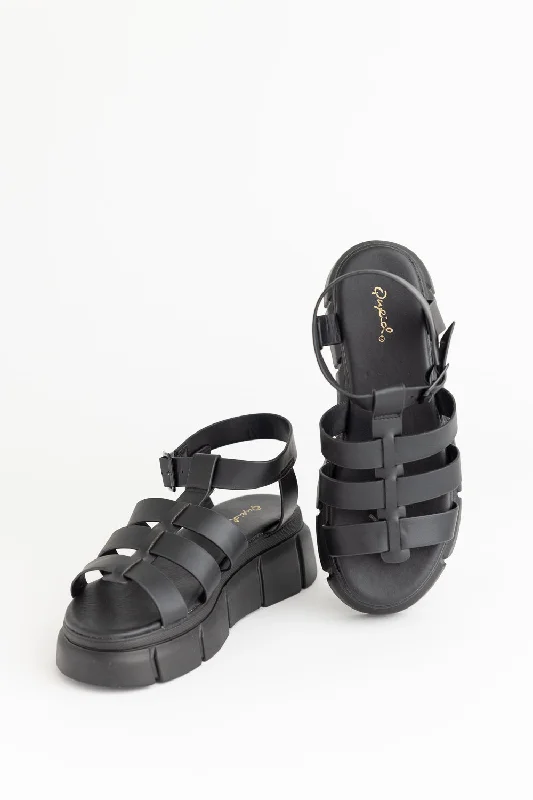 Kessy Black Bespoke Shoe Aesthetic 
