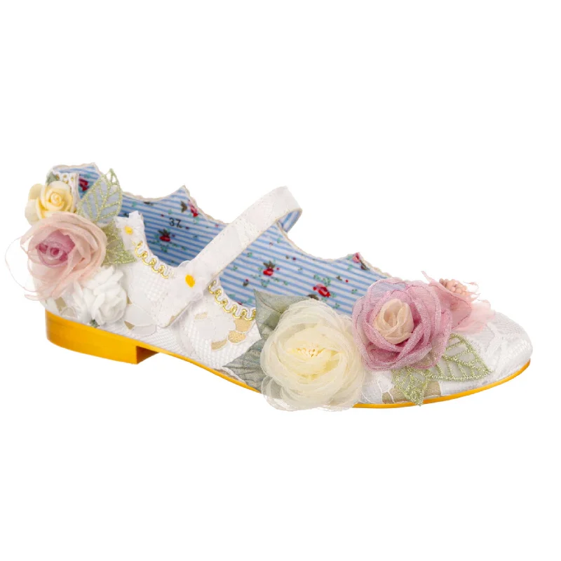 Rosie Posie Brogue Oxford Aesthetic 