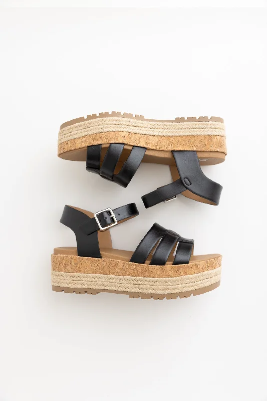 Tabata Black Art Deco - Inspired Shoe Look  