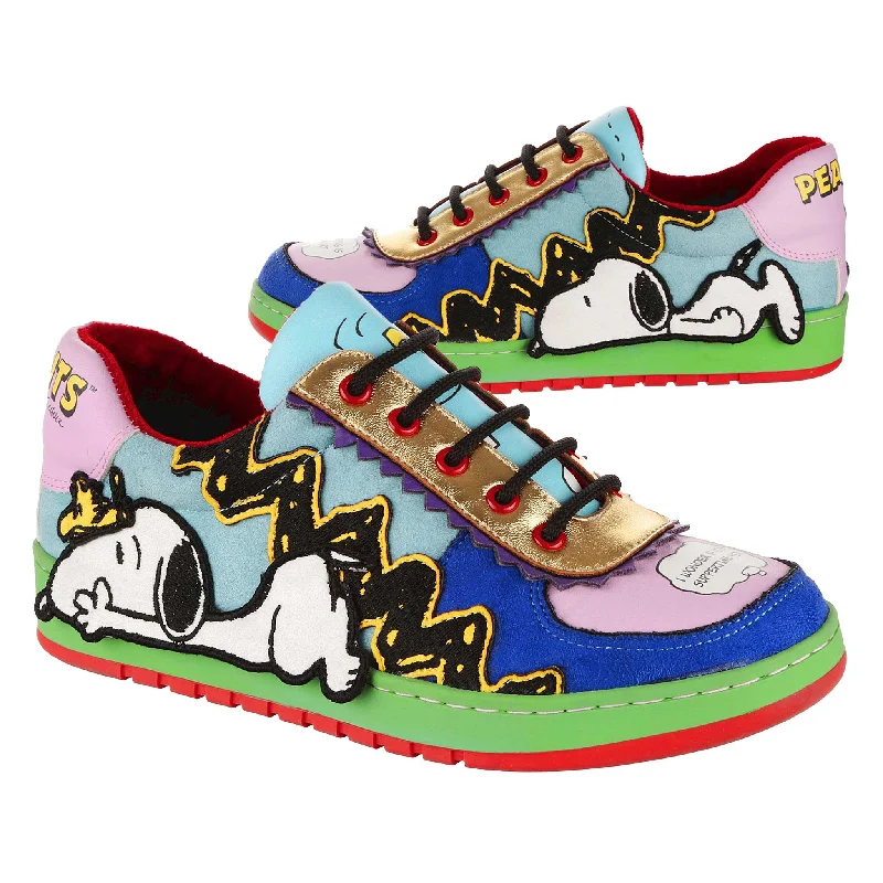 Pondering Pup Lightweight Tennis Sneaker Look  