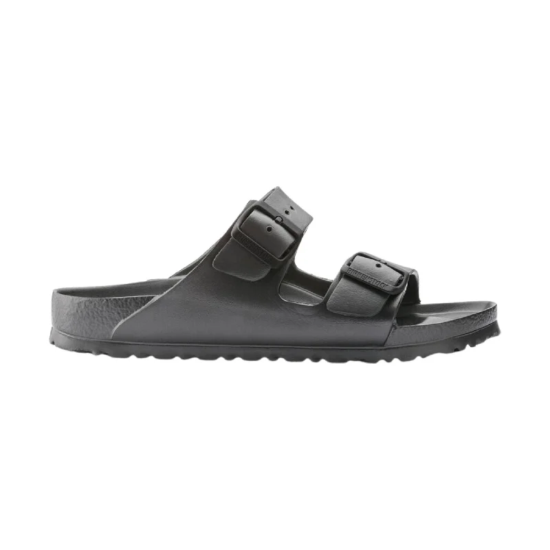 Birkenstock Arizona Essentials EVA Sandal - Metallic Anthracite Minimalist Sneaker Style  