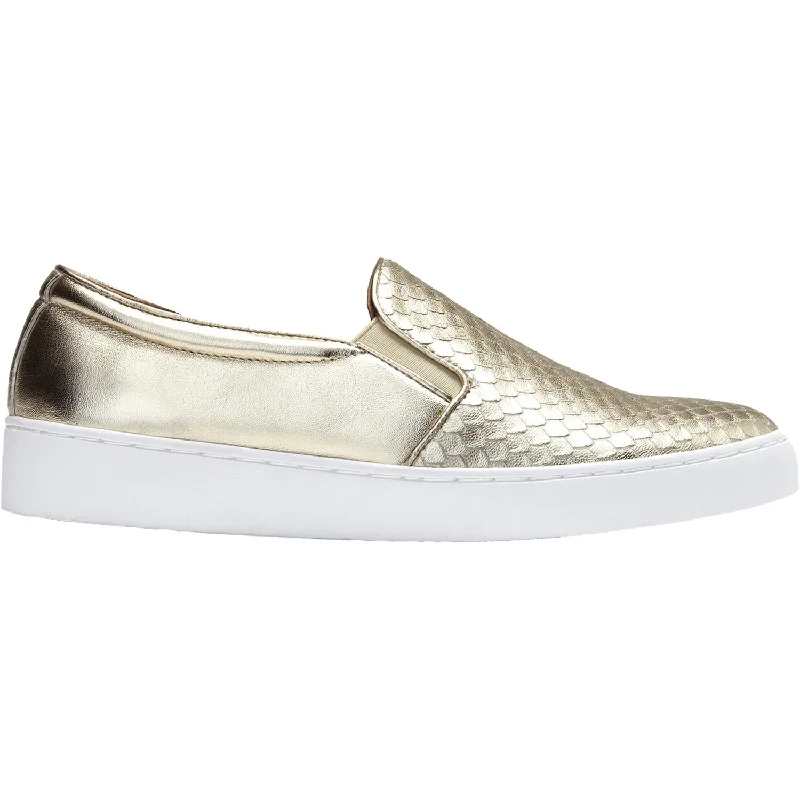 Women's Vionic Midi Champagne Leather Smart - Shoe Functionality Style  