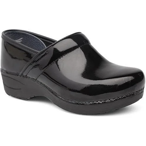 DANSKO XP 2.0 BLACK PATENT Lightweight Tennis Sneaker Look  