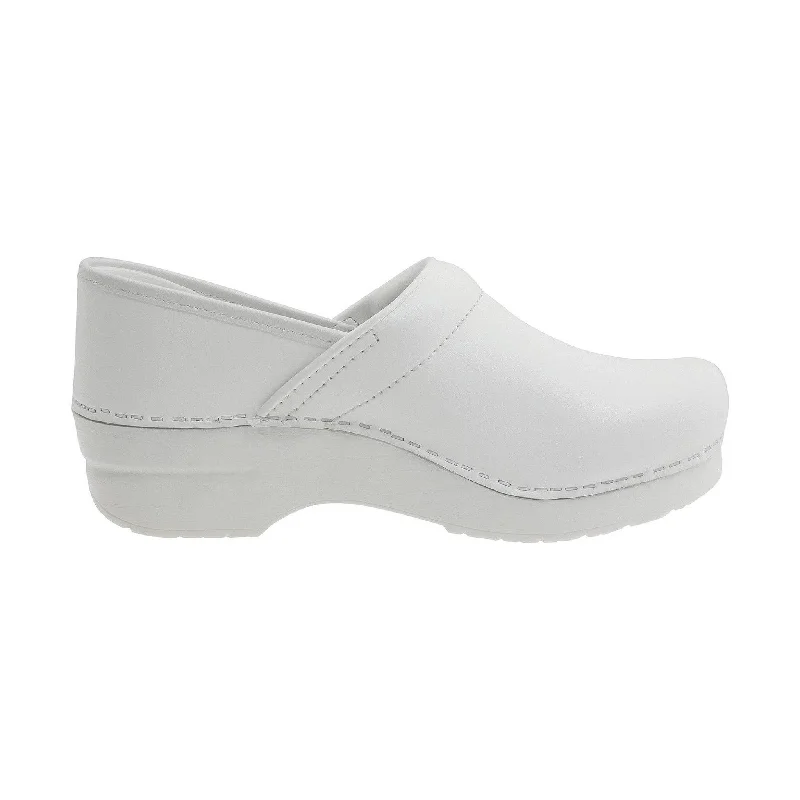 Dansko Women's Professional - White Box Beaded Moccasin Design 