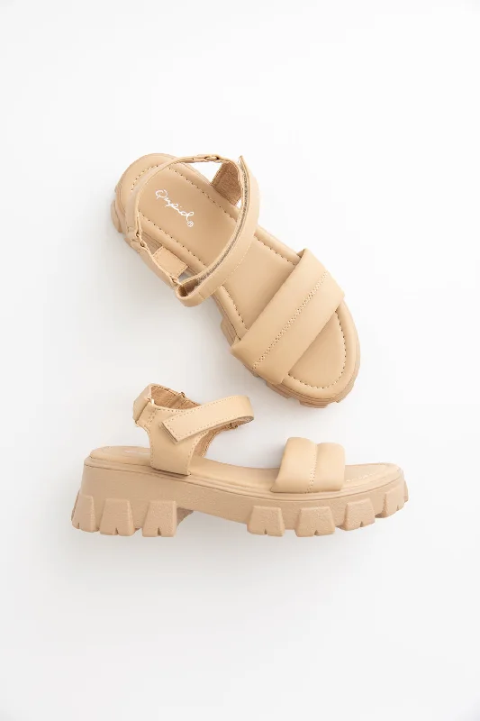 Fusa Toffee Quilted Shoe Design  