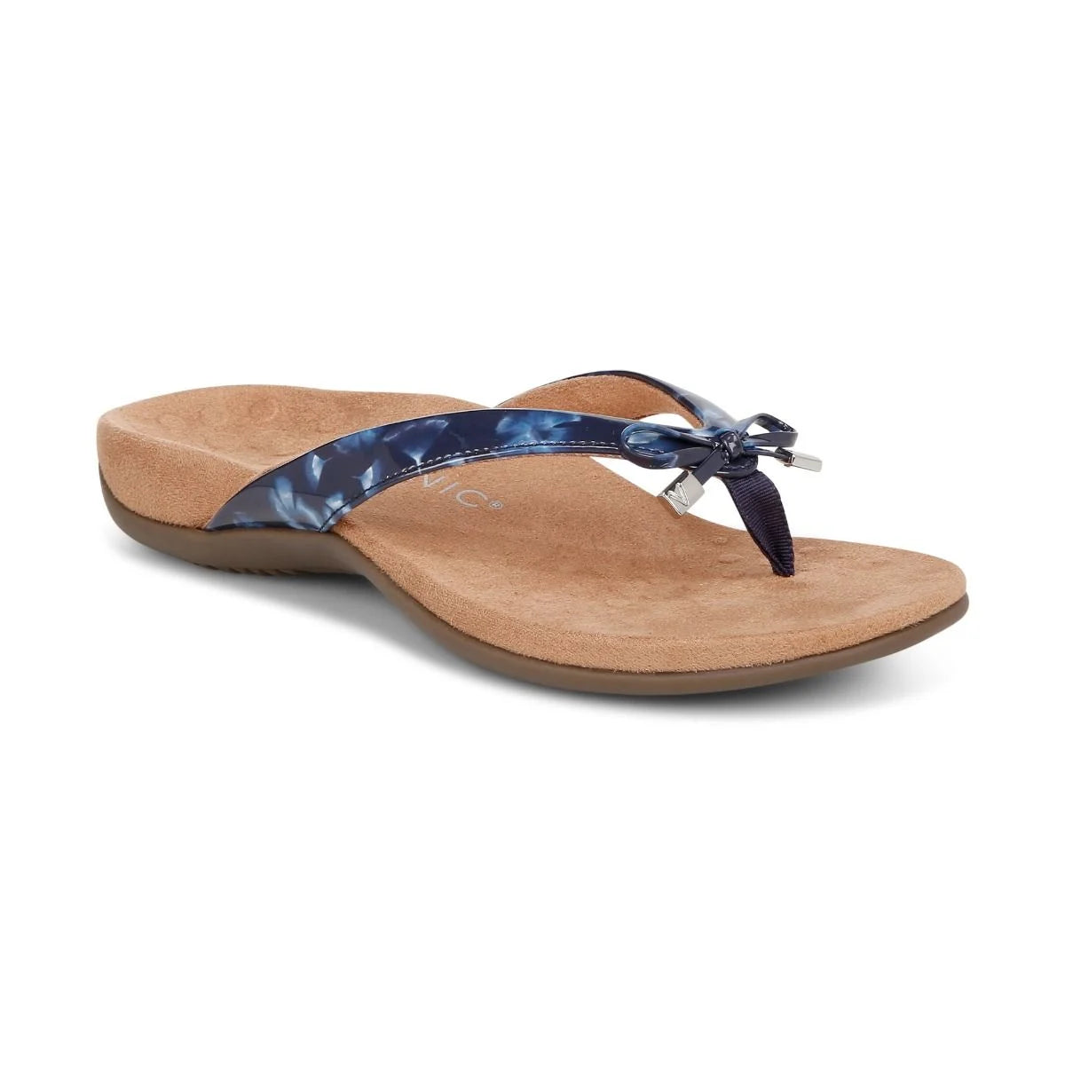 VIONIC BELLA TOE POST SANDAL - FINAL SALE! Ivy League - Inspired Derby Look 