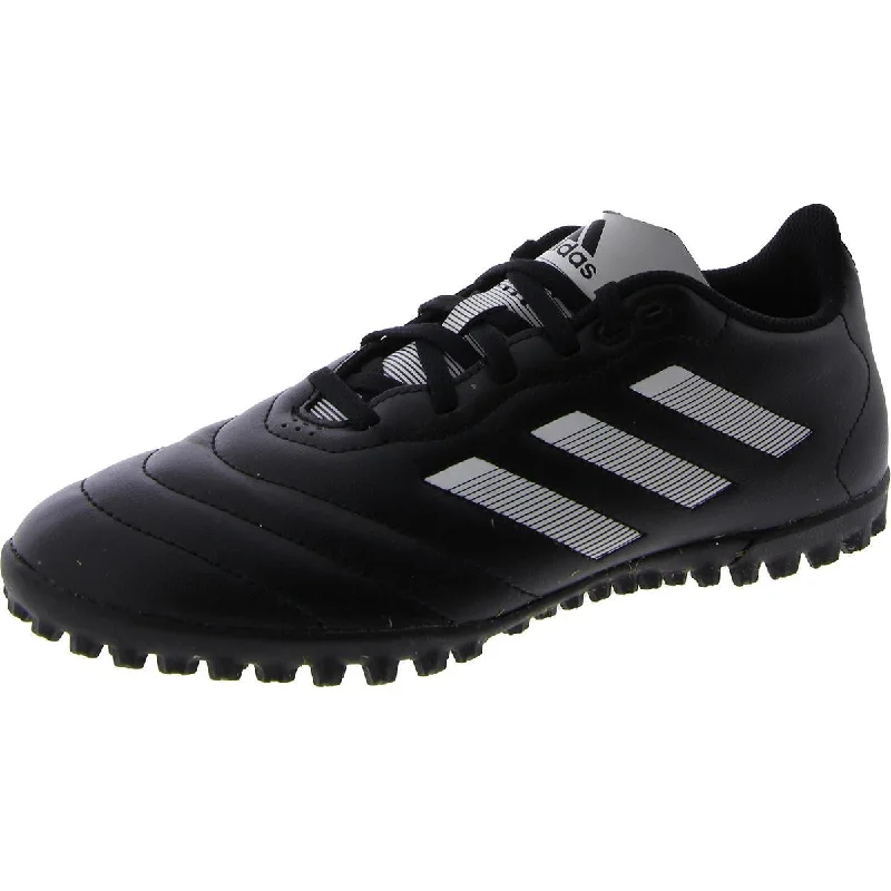 Adidas Mens Goletto VIII Faux Leather Soccer Cleats Distressed Leather Shoe Style  