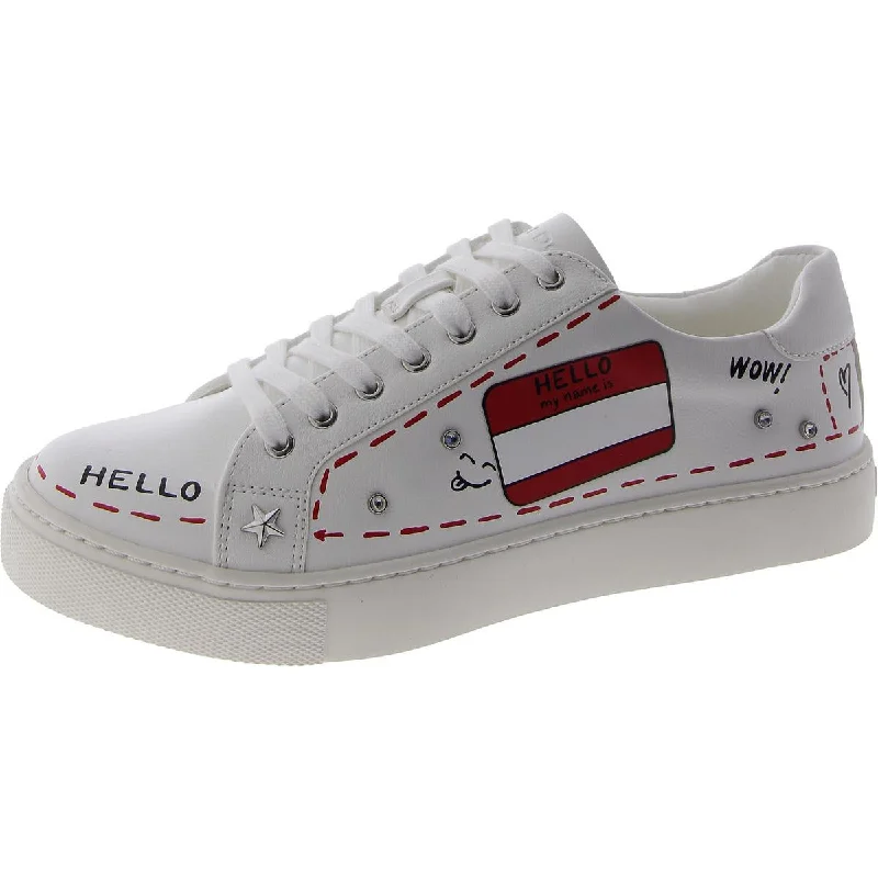 Aldo Womens Lace Up Bling Casual And Fashion Sneakers Open - Lacing Derby Look  