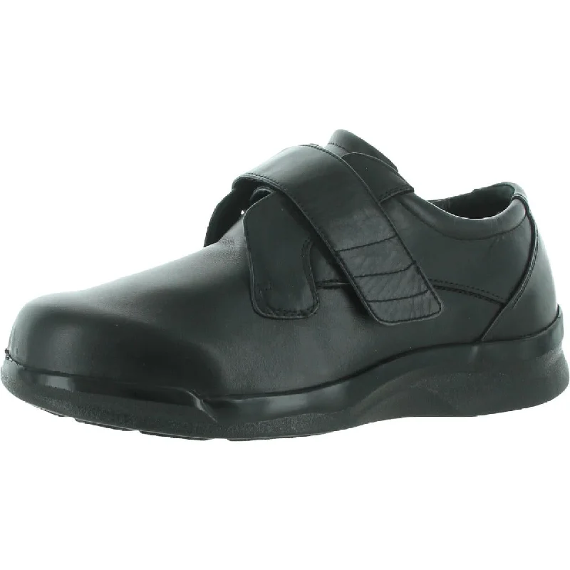 Apex Mens Ambulator Single Strap Leather Adjustable Round-Toe Shoes British Gentleman Oxford Style Apex Mens Ambulator Single Strap Leather Adjustable Round-Toe Shoes British Gentleman Oxford Style