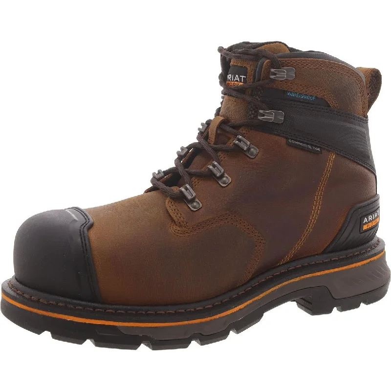 Ariat Mens Stump Jumper 6" Leather Waterproof Work & Safety Boots Vintage Oxford Appeal Ariat Mens Stump Jumper 6" Leather Waterproof Work & Safety Boots Vintage Oxford Appeal