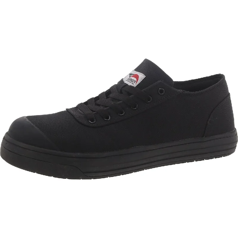 Avenger Mens Blade Canvas Lace Up Work & Safety Shoes Ivy League - Inspired Derby Look 
