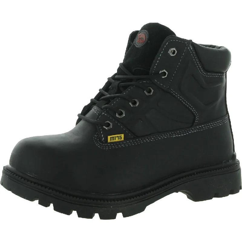 Avenger Mens Ripsaw 6" Carbon Toe WP Leather Steel Toe Work and Safety Shoes Elastic - Sided Chelsea Look  