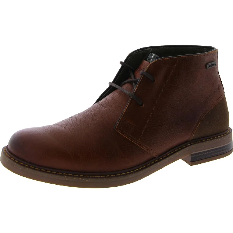 Barbour Mens REDHEAD Faux Leather Round toe Chukka Boots Ivy League - Inspired Derby Look Barbour Mens REDHEAD Faux Leather Round toe Chukka Boots Ivy League - Inspired Derby Look
