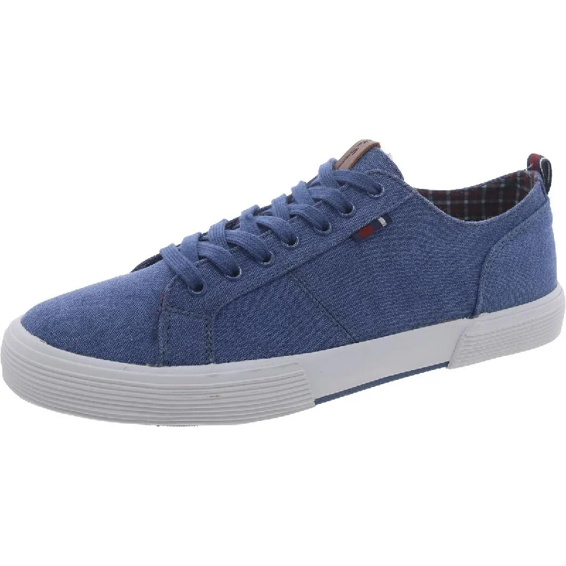 Ben Sherman Mens Lifestyle Low-Top Casual And Fashion Sneakers Zip - Up Boot Style  