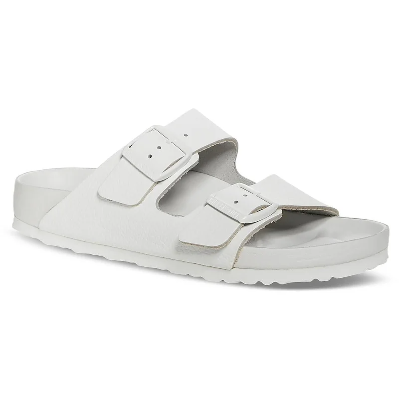 Birkenstock Womens Arizona BS Leather Footbed Slide Sandals Vintage Oxford Appeal 