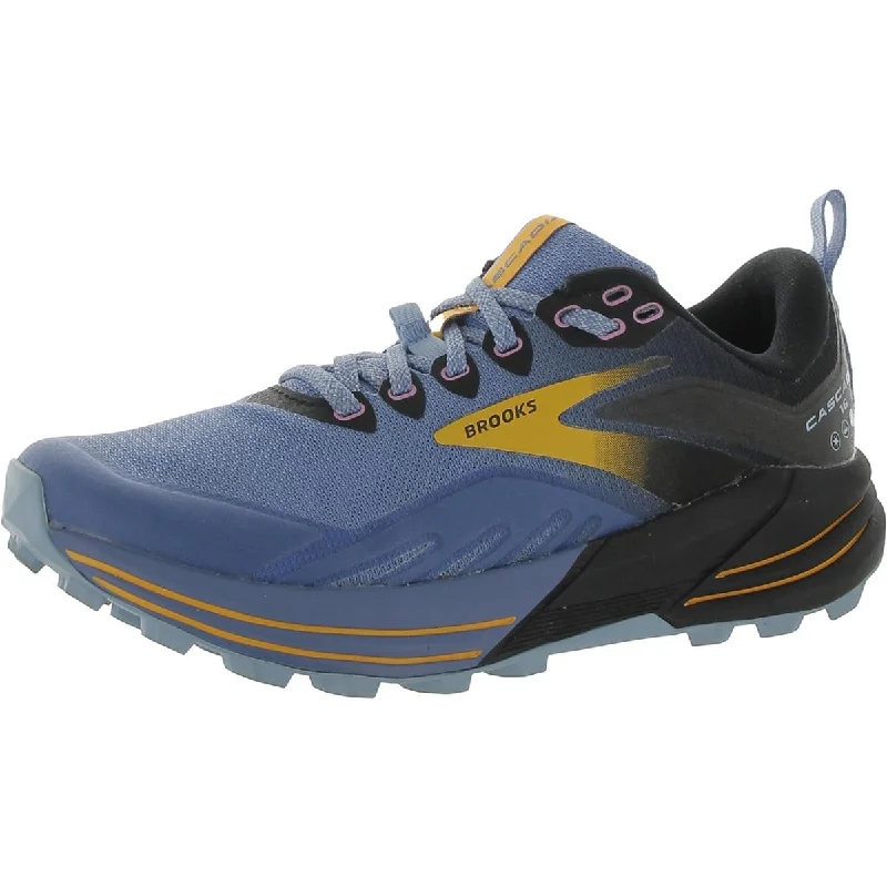 Brooks Womens Cascadia 16 Running Athletic and Training Shoes Two - Tone Shoe Design Brooks Womens Cascadia 16 Running Athletic and Training Shoes Two - Tone Shoe Design