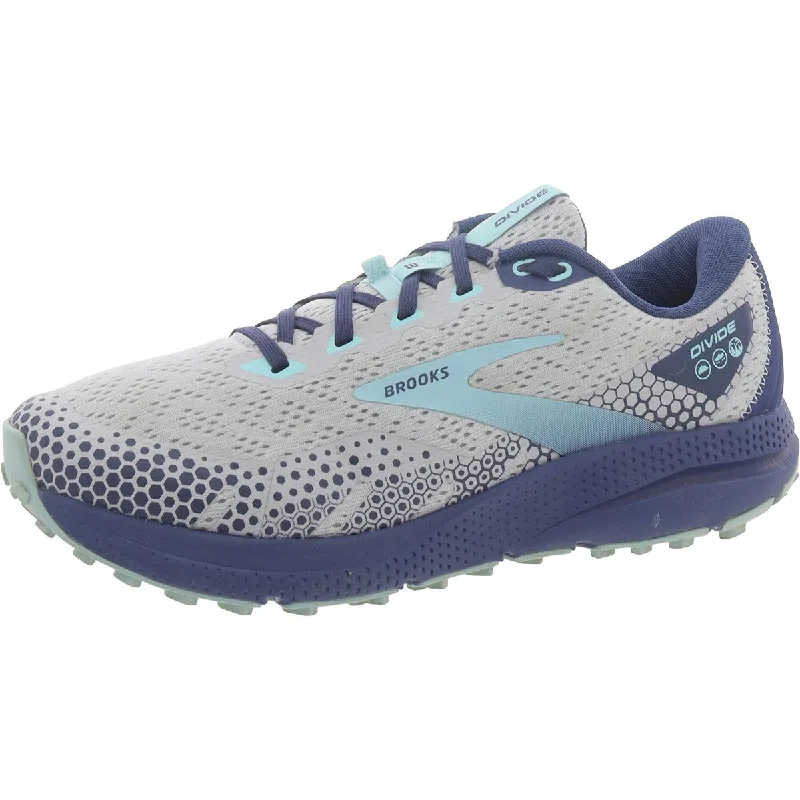 Brooks Womens Divide 3 Mesh Lace-Up Running & Training Shoes Memory - Foam Slipper Look Brooks Womens Divide 3 Mesh Lace-Up Running & Training Shoes Memory - Foam Slipper Look