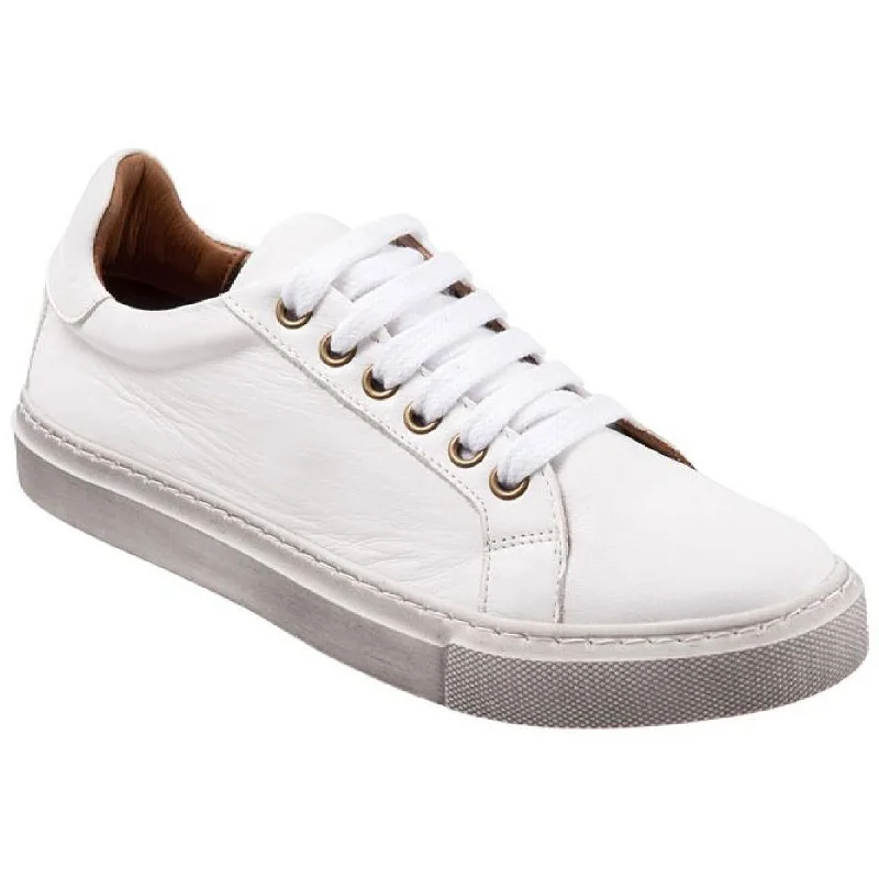 Bueno Womens Reece Leather Lace-Up Casual and Fashion Sneakers Buckle -