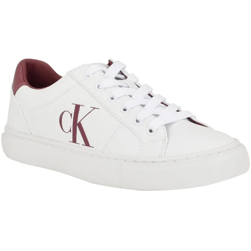 Calvin Klein Womens Celbi Faux Leather Lace-Up Casual And Fashion Sneakers Vintage Oxford Appeal Calvin Klein Womens Celbi Faux Leather Lace-Up Casual And Fashion Sneakers Vintage Oxford Appeal