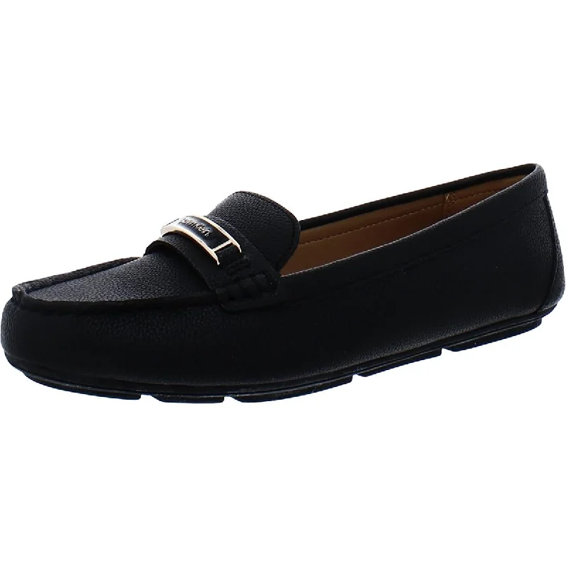 Calvin Klein Womens Levonne Padded Insole Slip On Loafers Quilted Shoe Design  