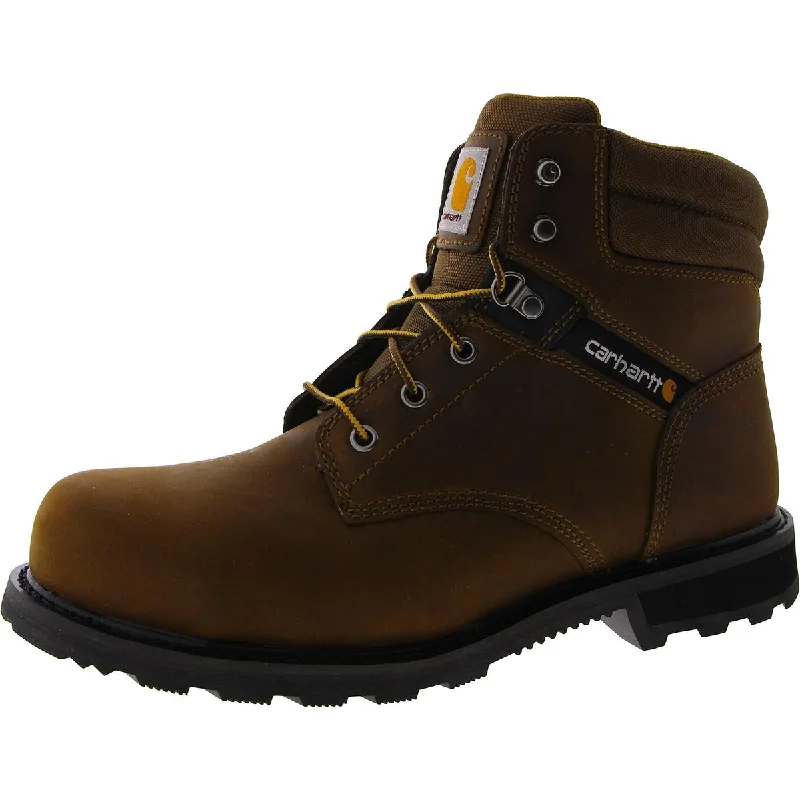 Carhartt Mens Steel Toe Lace-Up Work & Safety Boots Business Monk Strap Style  