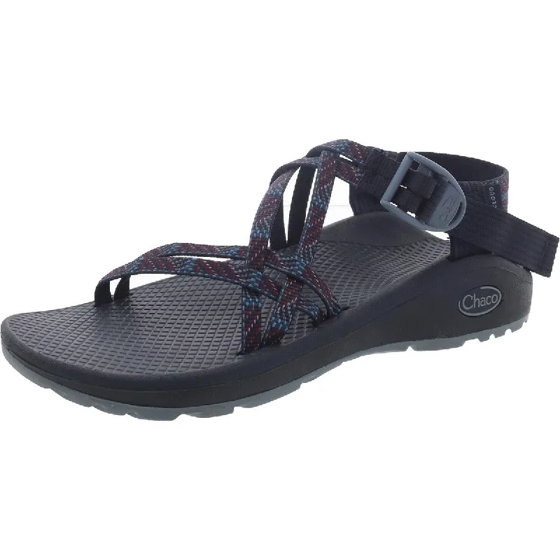 Chaco Womens Z/Cloud X Strappy Adjustable Sport Sandals Metallic Trim Shoe Design  