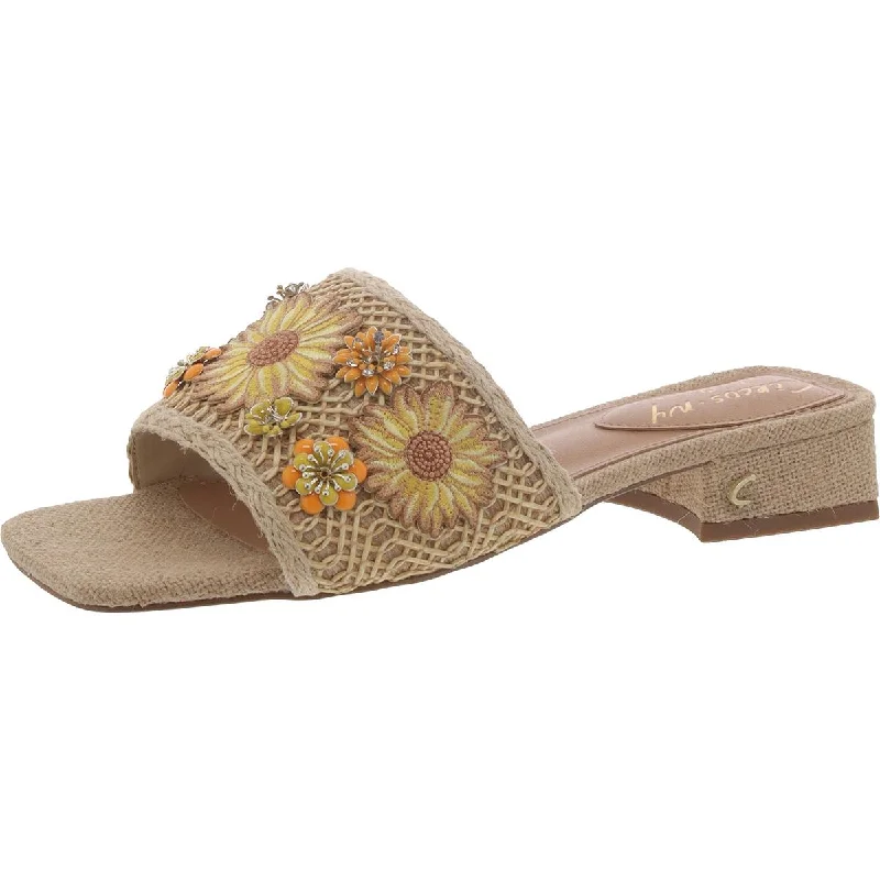 Circus by Sam Edelman Womens Josie Casual Square Open Toe Slide Sandals Cowboy Boot Western Style Circus by Sam Edelman Womens Josie Casual Square Open Toe Slide Sandals Cowboy Boot Western Style