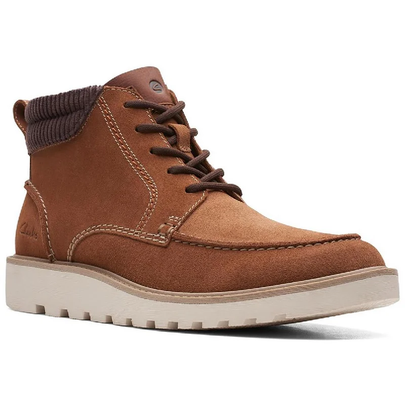 Clarks Mens Barnes Mid Suede Ankle Combat & Lace-Up Boots Blue Coast Loafer Aesthetic Clarks Mens Barnes Mid Suede Ankle Combat & Lace-Up Boots Blue Coast Loafer Aesthetic