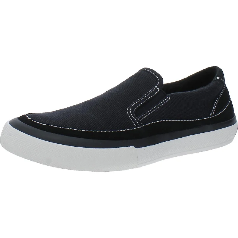 Clarks Womens Aceley Step Canvas Slip On Loafers Beaded Moccasin Design 