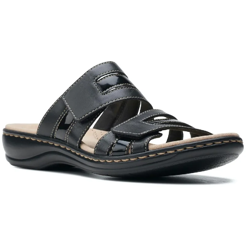 Clarks Womens  Strap Slip On Slide Sandals Bespoke Shoe Aesthetic 