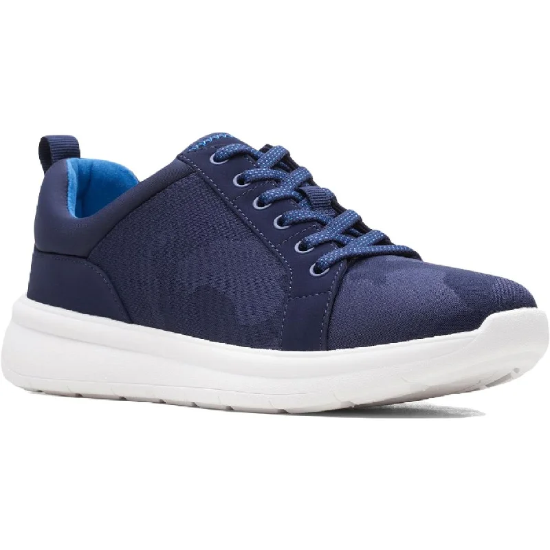 Cloudsteppers by Clarks Womens Ezera Lace Camouflage Casual and Fashion Sneakers Retro Plimsoll Style  