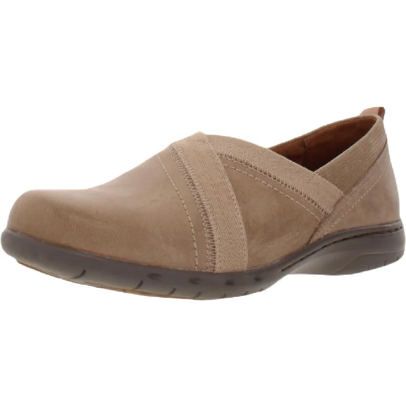 Cobb Hill Womens Penfield Envelope Leather Slip On Flats Dressy Chelsea Boot Style 