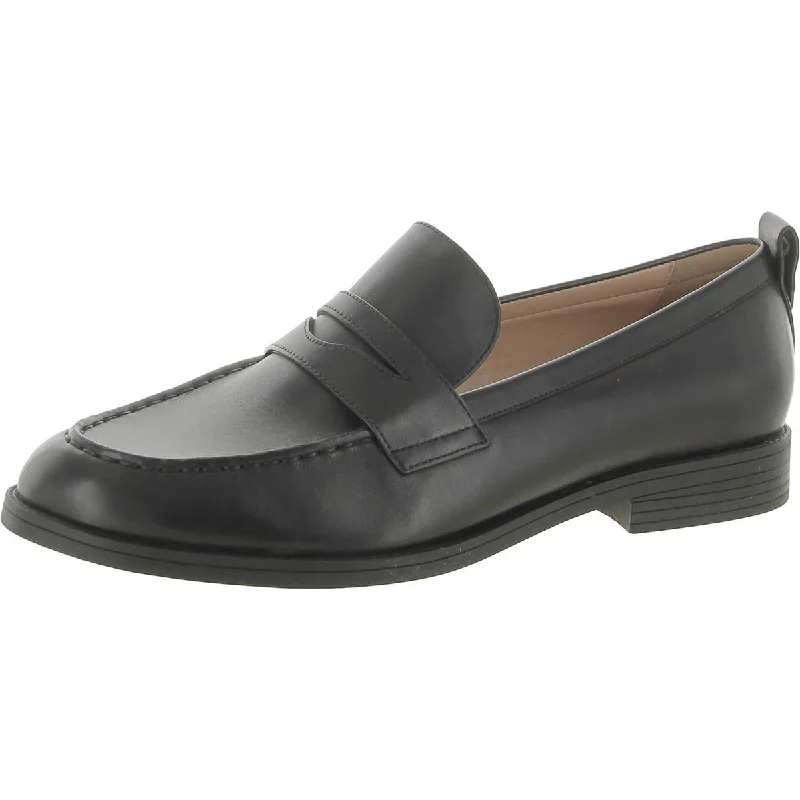Cole Haan Womens Stassi Leather Embossed Loafers Performance Running Sneaker Look  