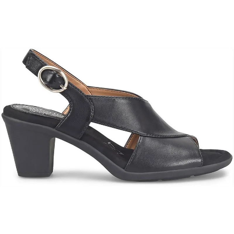 Comfortiva Womens Katara Leather Peep Toe Slingback Sandals British Gentleman Oxford Style Comfortiva Womens Katara Leather Peep Toe Slingback Sandals British Gentleman Oxford Style
