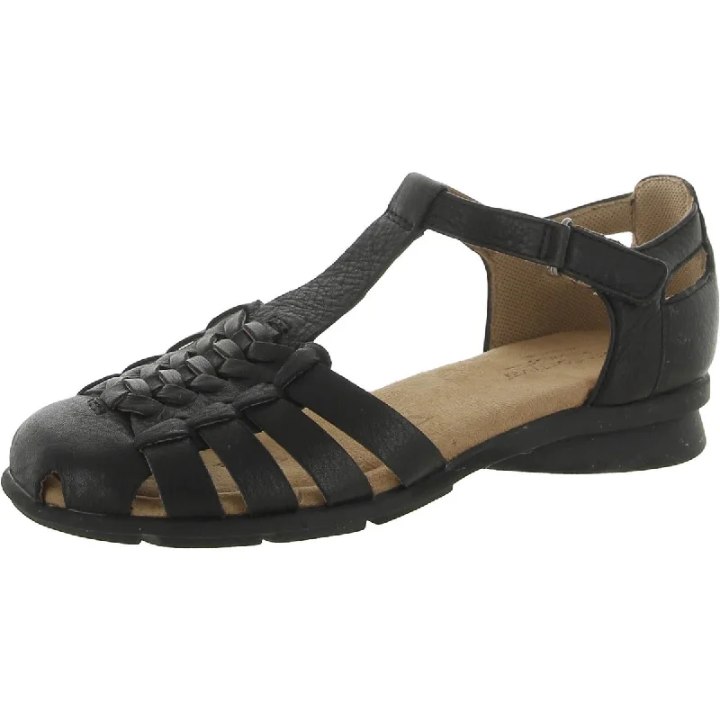 Comfortiva Womens Persa Leather Ankle Strap Huarache Sandals Loose - Fit Slipper Style Comfortiva Womens Persa Leather Ankle Strap Huarache Sandals Loose - Fit Slipper Style
